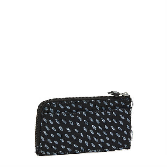 Kipling Dafni Printed Wallet Pénztárca Fekete Fehér | HU 2175UZ